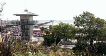 Un día de playa en Southend On Sea southend on sea uk