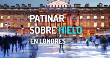 Patinaje sobre hielo en Londres en Navidad patinar sobre hielo en londres