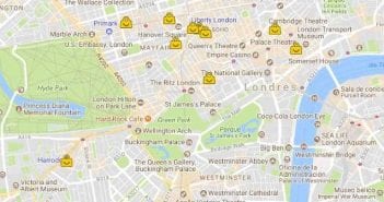 Mapa: Ir de Compras en Londres