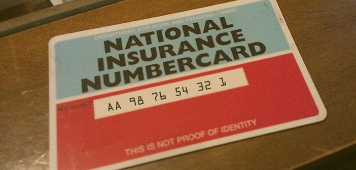 national insurance number londres