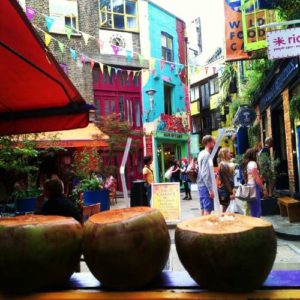 Neal's yard en covent garden en Londres