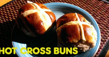 Hot cross buns: el bollo típico de Semana Santa inglés HOT CROSS BUNS