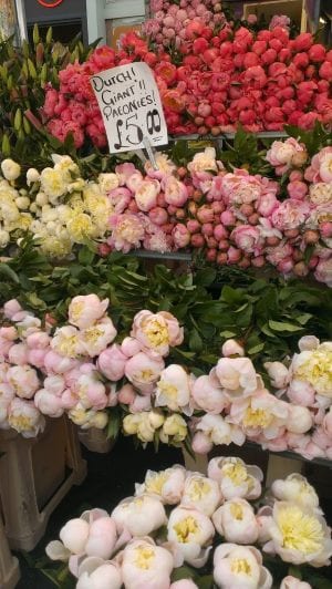 Mercadillo de flores Londres