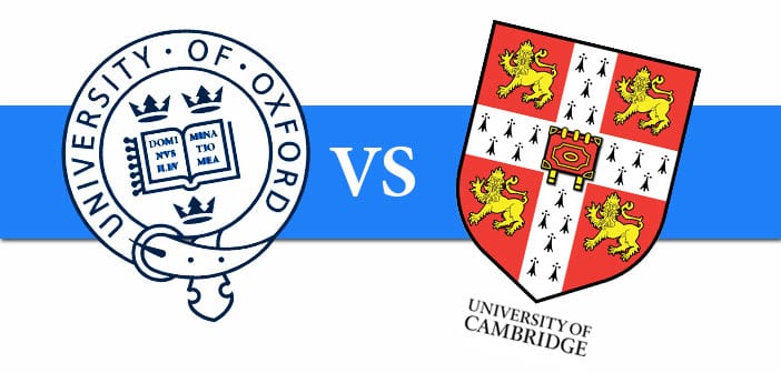 Oxford contra Cambridge