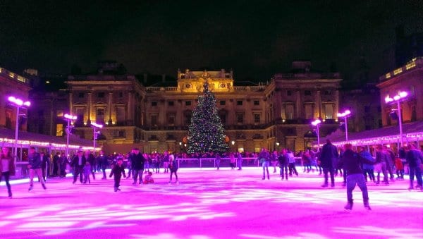 patinaje sobre hielo en Londres