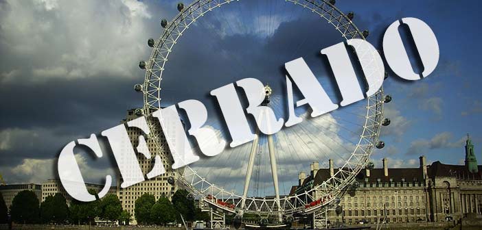 london eye cerrado