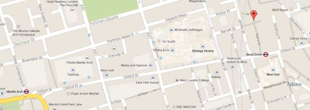 st christopher´s place mapa