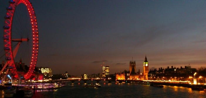 Ver Londres de noche