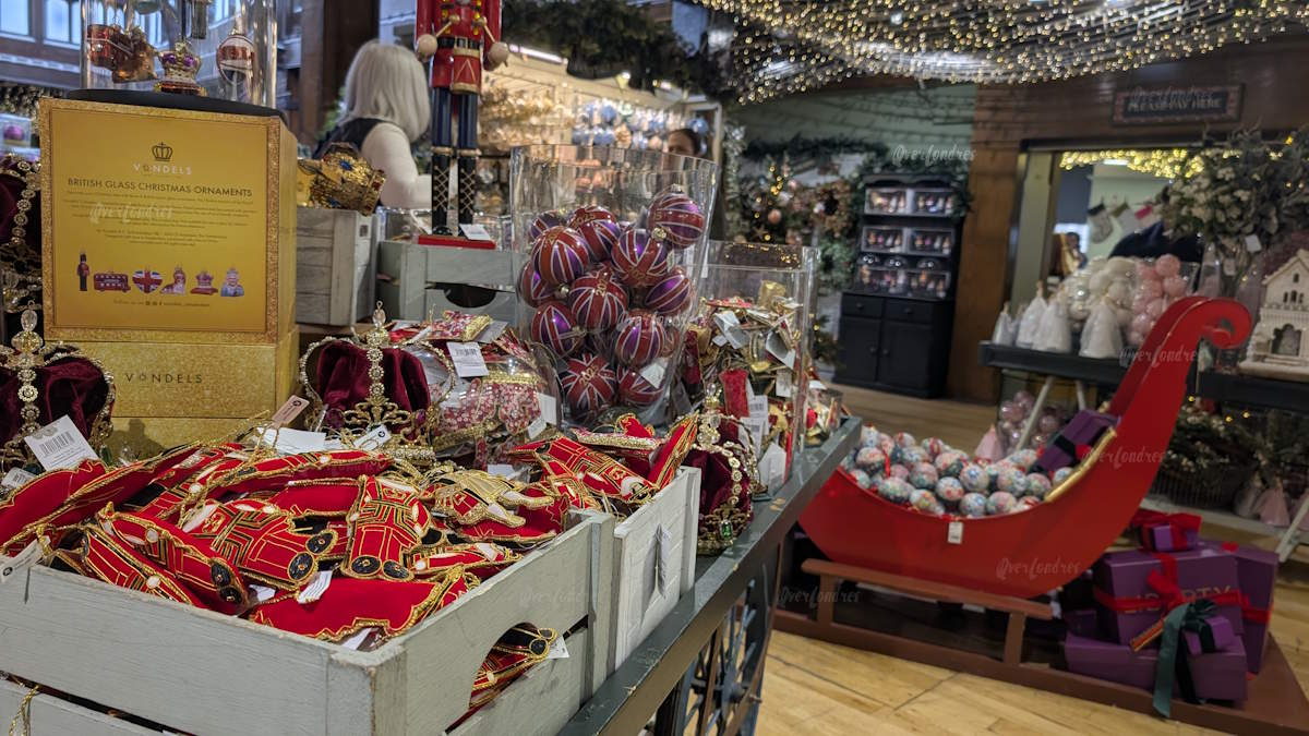 Liberty Tienda de Navidad en Londres 