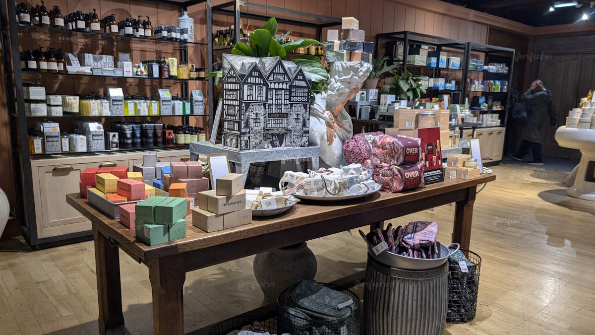 Liberty Tienda de Navidad en Londres 