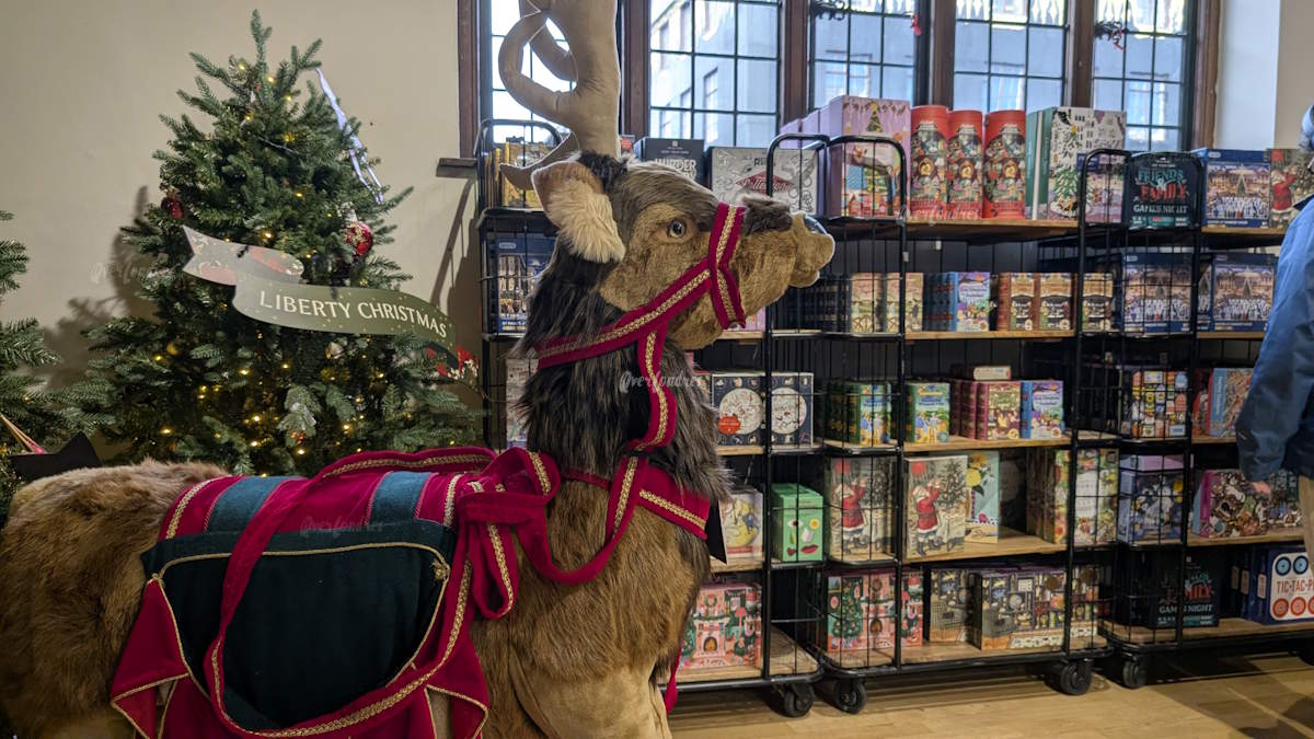 Liberty Tienda de Navidad en Londres 