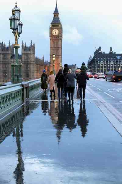 londres cuando llueve