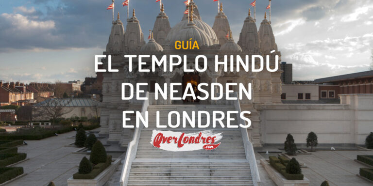 El templo hindu de Neasden en Londres