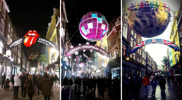 Luces de Navidad en Londres