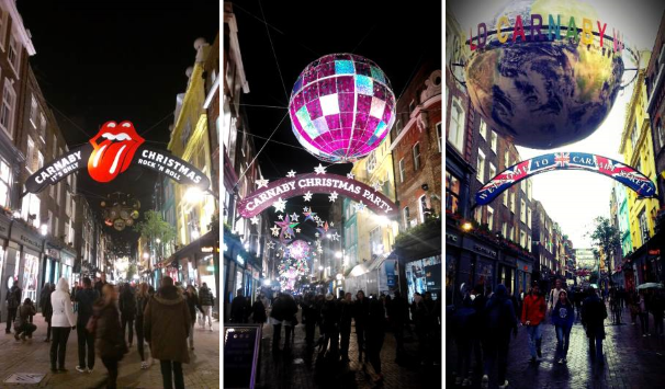 Luces de Navidad en Londres