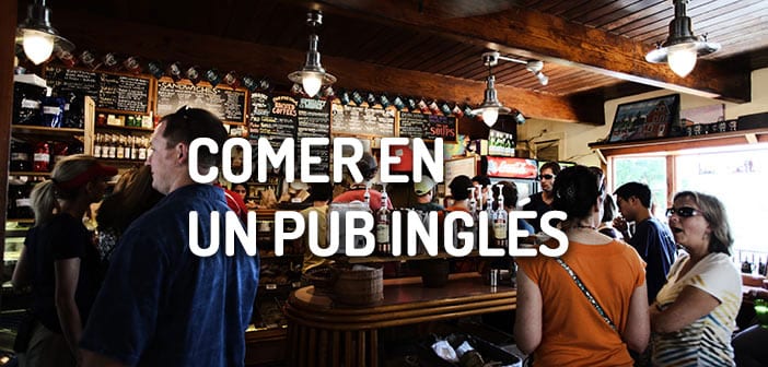 comer en un pub ingles londres