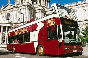 Autobus Big Bus Tours Londres