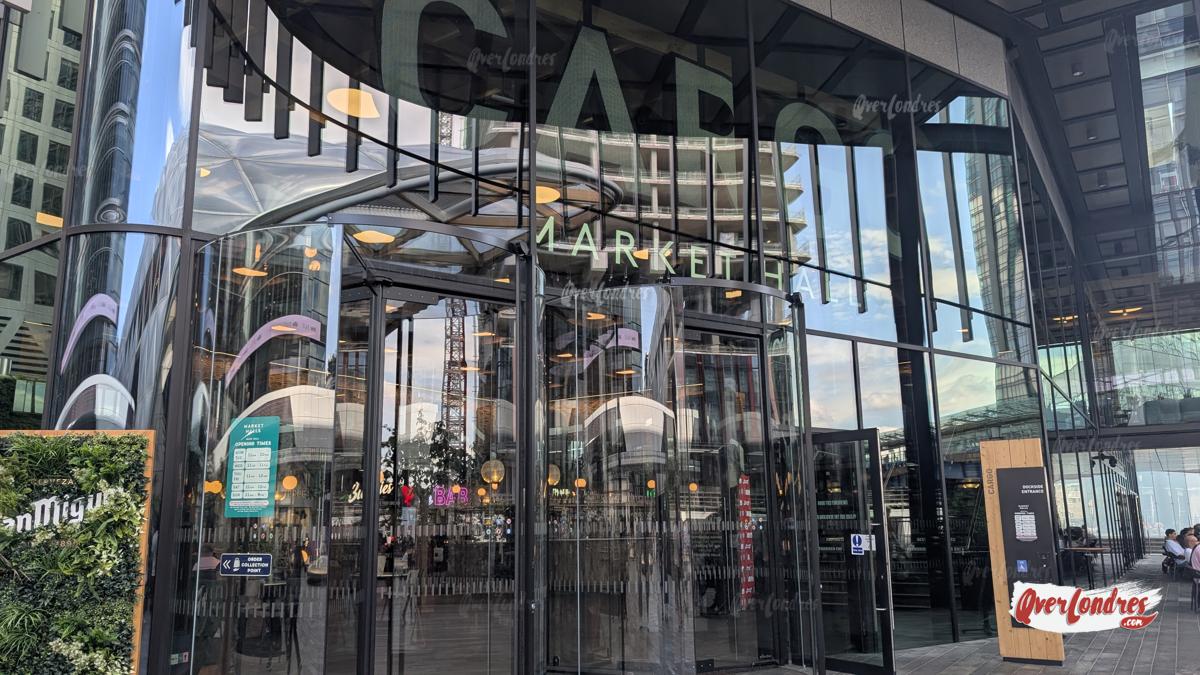 Canary Wharf Londres Market Halls donde comer