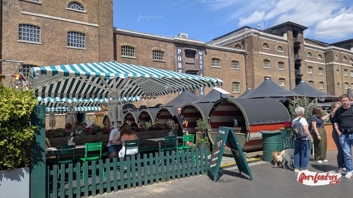 Canary Wharf Londres restaurantes