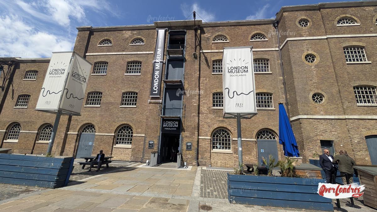 Museo de los Docklands en Canary Wharf en Londres