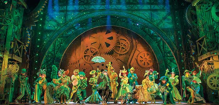 Escena del Musical de Wicked en Londres