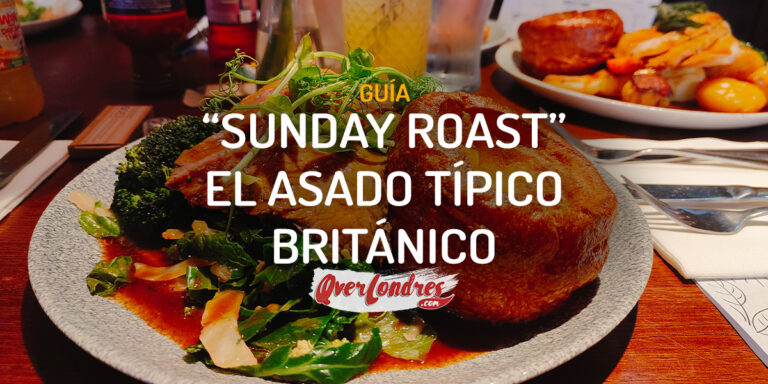 Asado típico británico Sunday Roast en Londres
