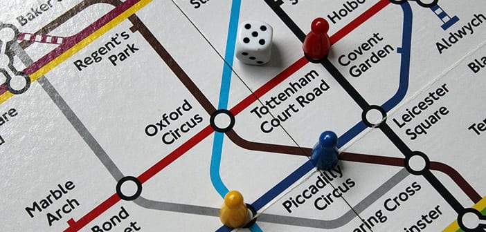 mapa del metro de Londres