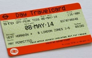 travel card london egham