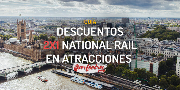 Descuentos 2x1 londres national rail