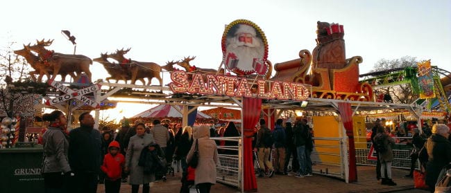 Santa Land en Winter Wonderland Londres