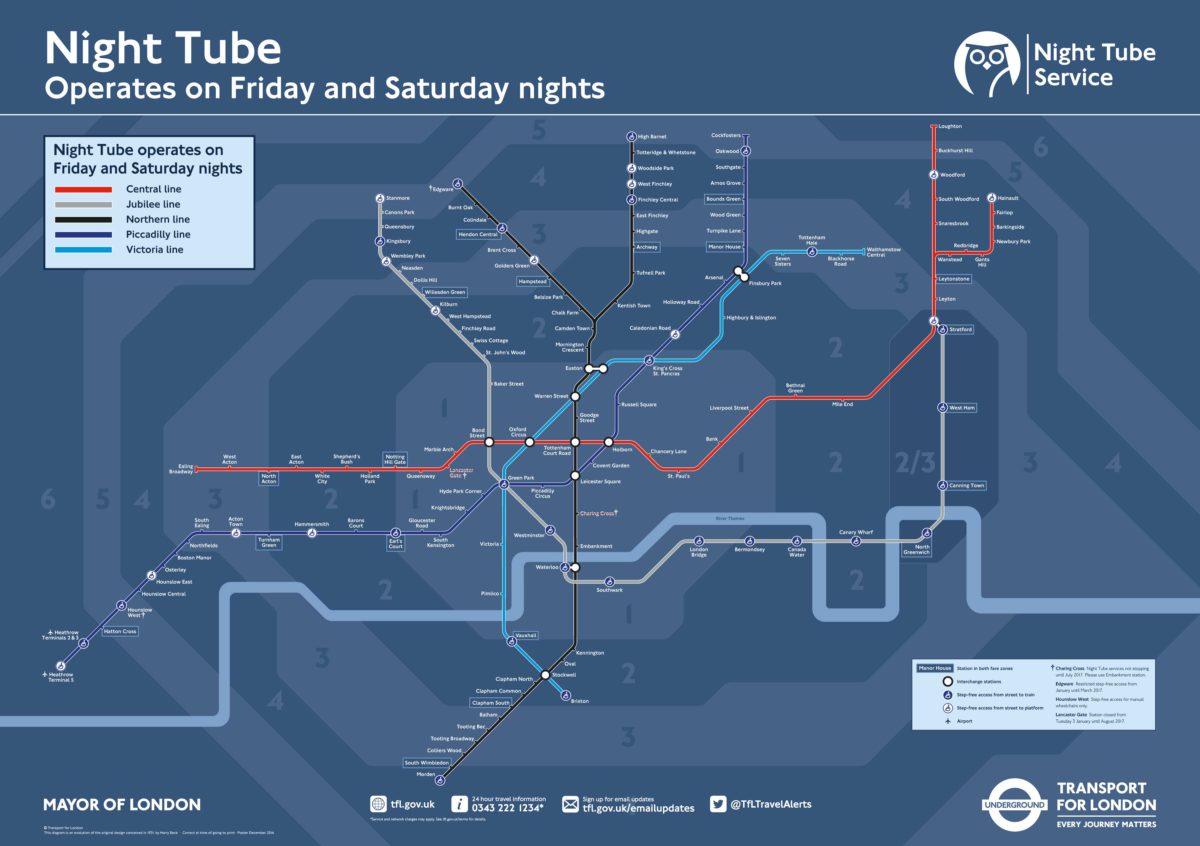 Metro de Londres Mapas, Horarios y Bonos de Transporte 2024