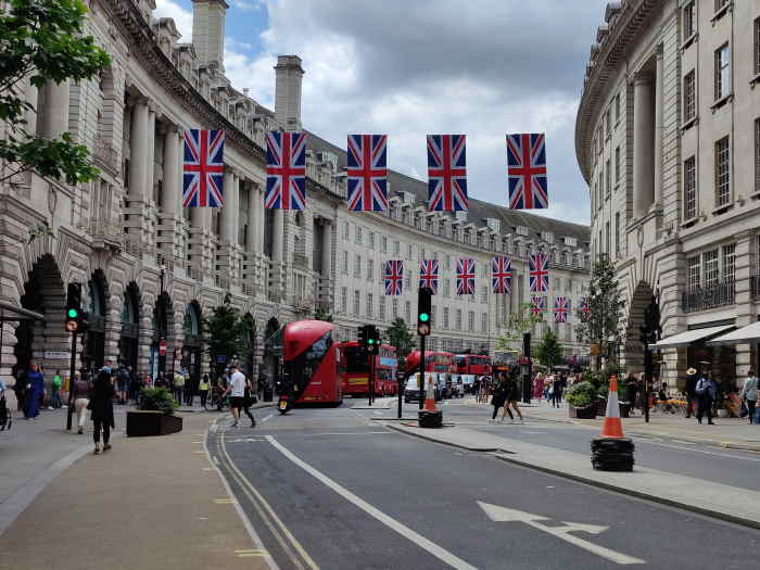 Regent Street en Londres