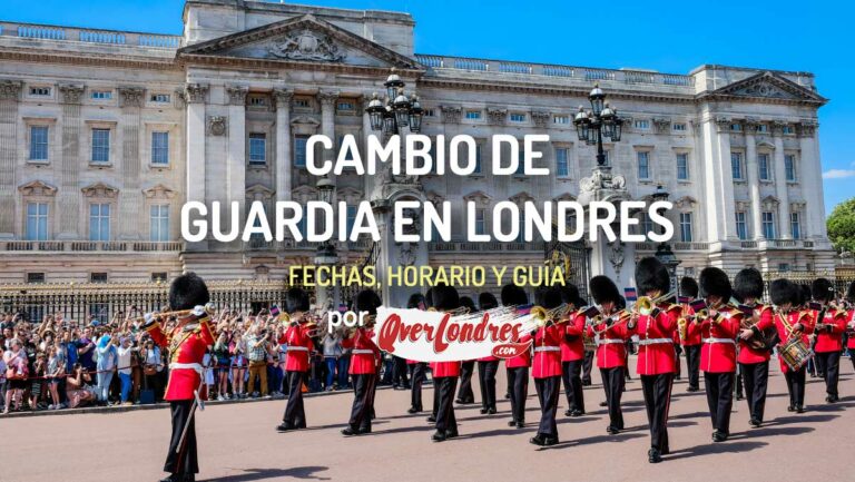 Cambio de Guardia en Londres Buckingham Palace