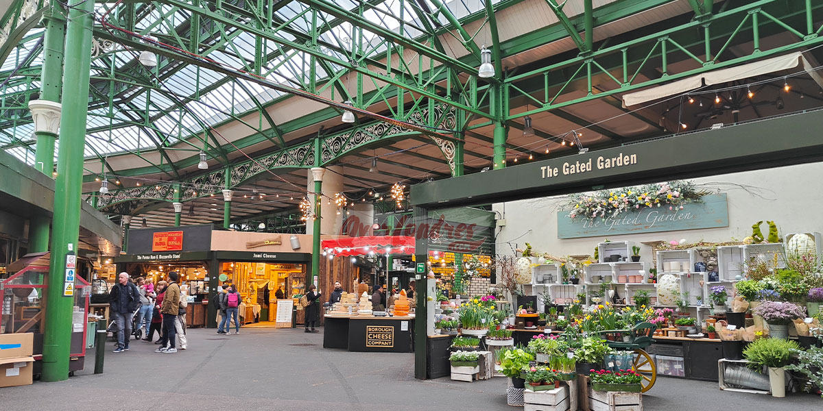 Mercado de Borough Market en Londres