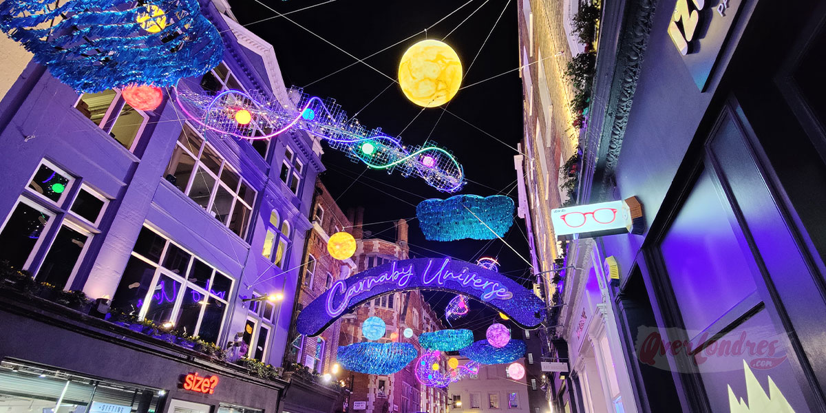 Luces de Navidad en Londres