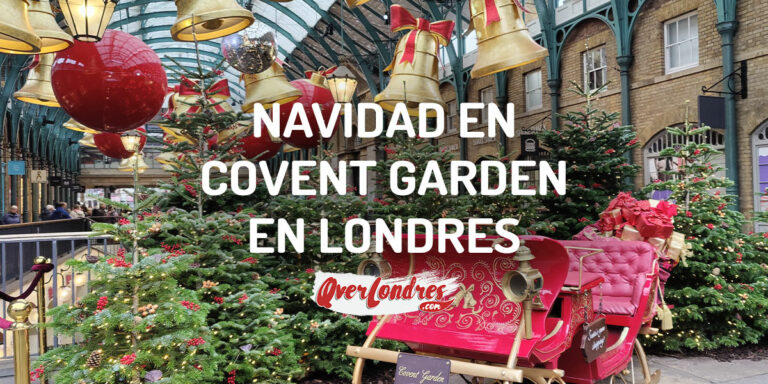 Navidad en Covent Garden en Londres