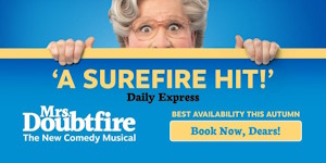 musicales en Londres Mrs Doubtfire