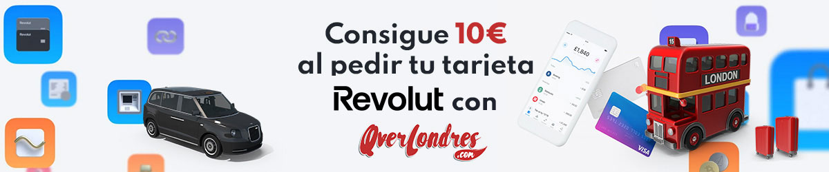 Pagar en Libras con Revolut en Londres