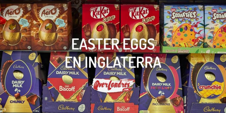 Huevos de pascua de chocolate en Inglaterra