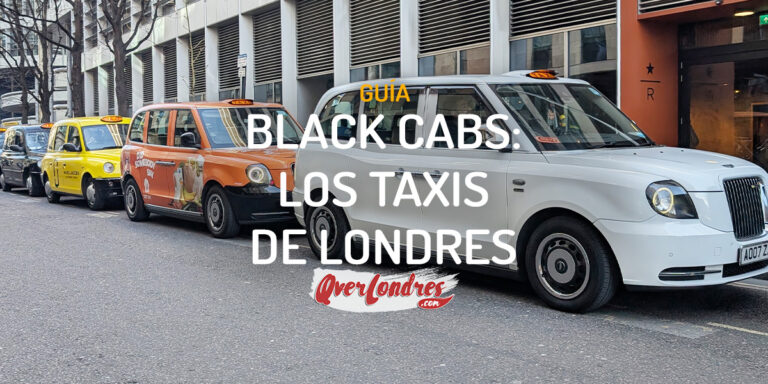 Taxis negros típicos de Londres