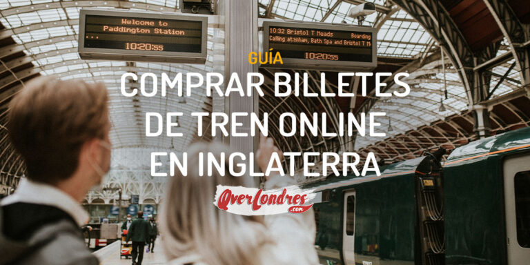 Como comprar billetes de tren online en Inglaterra