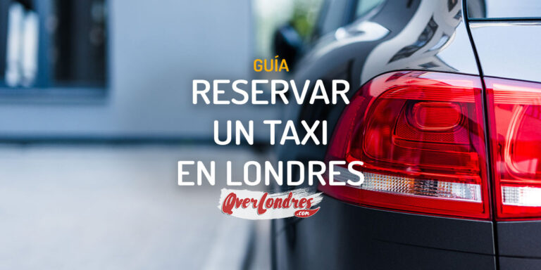 Reservar un taxi en Londres