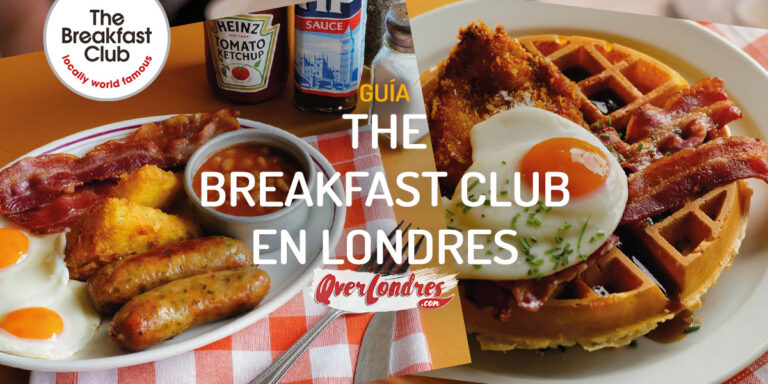 Comer en the breakfast club en Londres