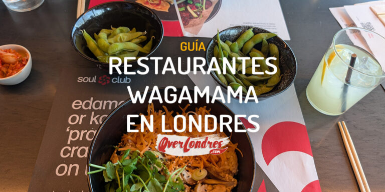 Restaurante Wagamama en Londres donde comer