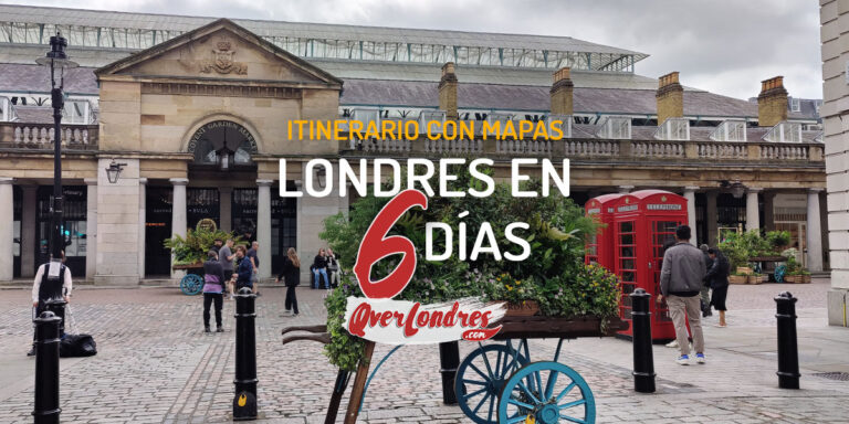 Londres en 6 días guía con rutas y mapas