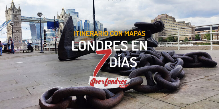 Londres en 7 días guía con rutas y mapas