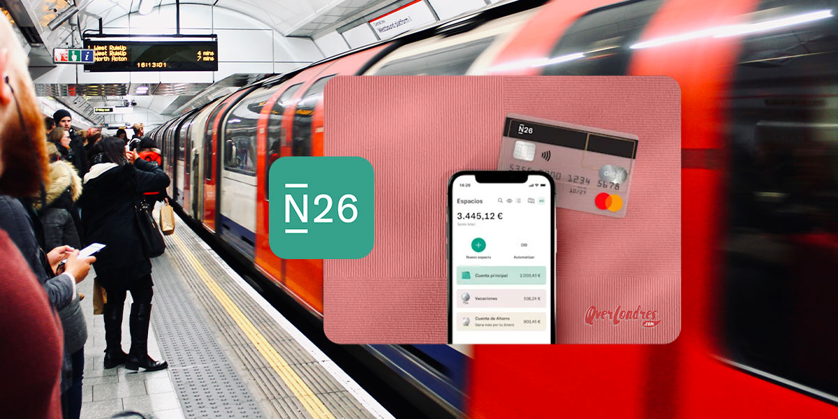 Pagar en Libras con la Tarjeta N26 en Londres