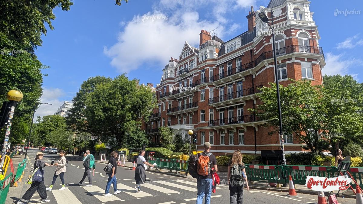 Paso de cebra Abbey Road en Londres