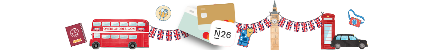 Tarjeta N26 Pagar en Londres sin comisiones