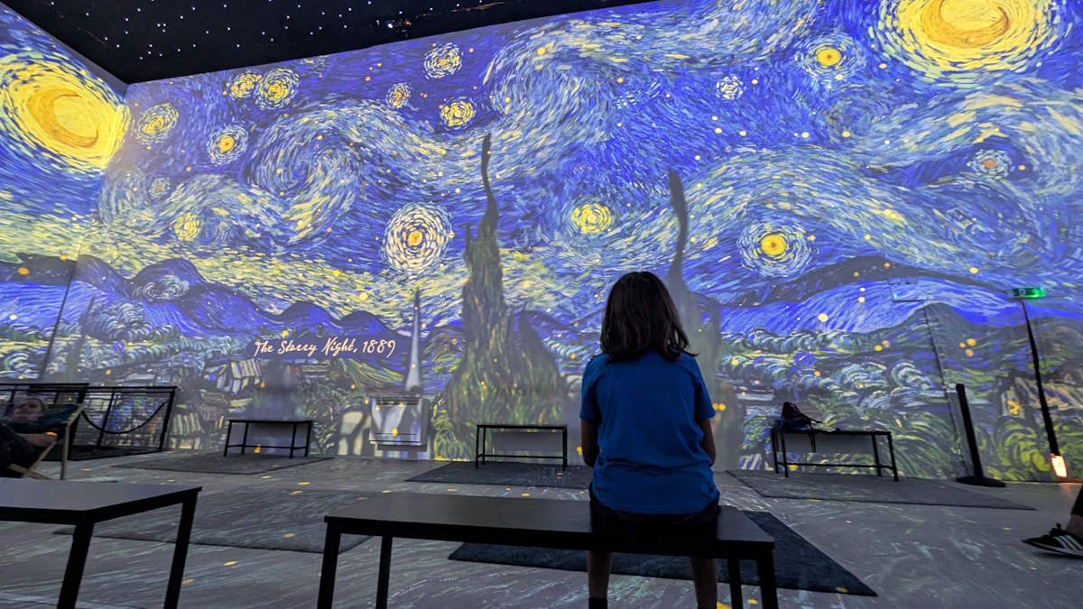 experiencia inmersiva van gogh Londres